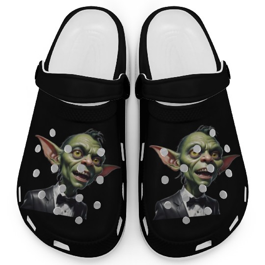 Green Goblin with Tuxedo Clogs