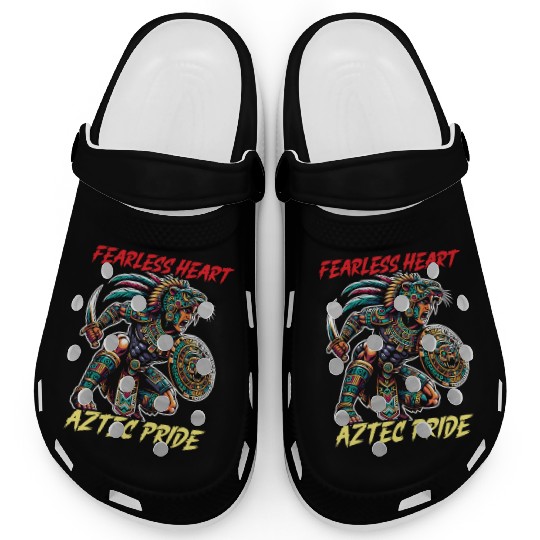 Aztec Jaguar Warrior Aztec Culture Indigenous Clogs