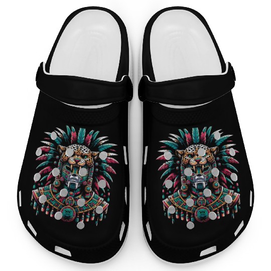 Aztec Jaguar Warrior Aztec Culture Indigenous Clogs