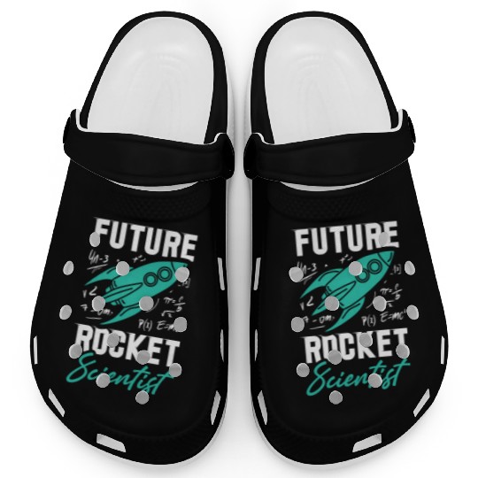 Rocket Scientist Future Mathematician Racket Clogs