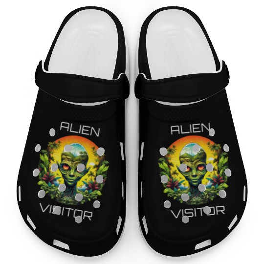 Alien Visitor Clogs