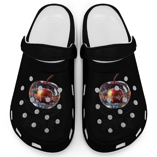 Crystal Apple Clogs