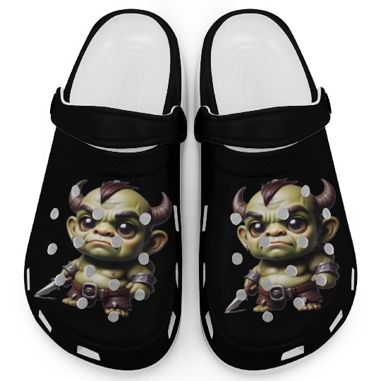 Anime chibi orc Clogs