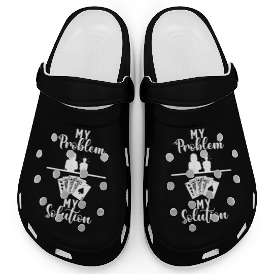 Classic Blackjack My Problem My Pictogram Mom Dad Clogs