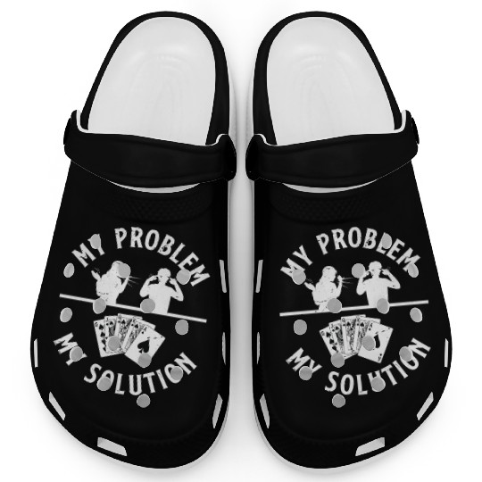 Classic Blackjack My Problem My Pictogram Dad Mom Clogs