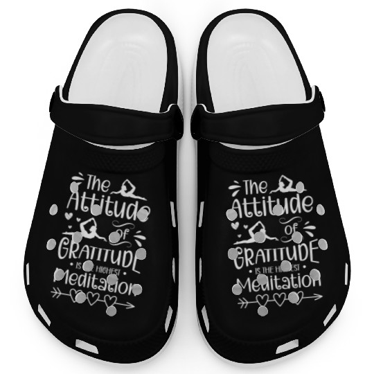 Meditation Om Buddha Spirit Clogs