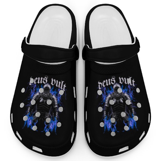 Deus Vult Historical Knight Clogs