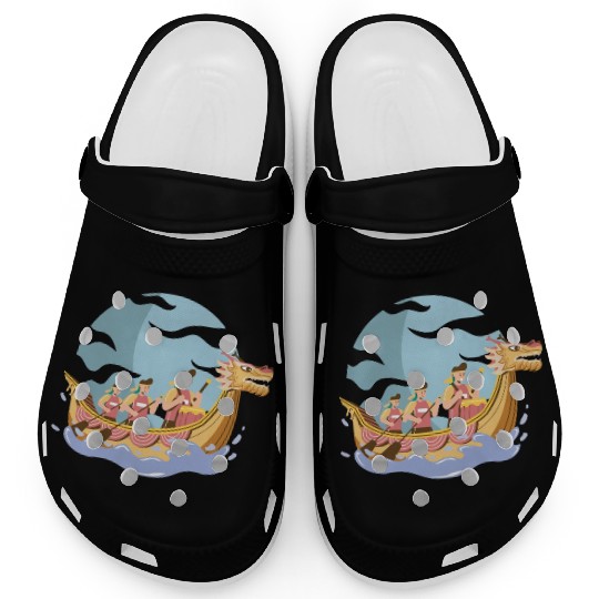 Chinese Dragon Boat Dragon Boat Racer Gift Clogs