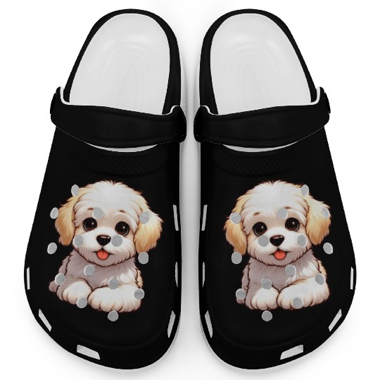 Fluffy Puppy Clogs
