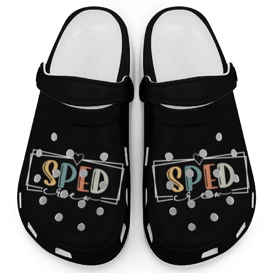 Sped Crew SPED Teacher Special Education Team SPED Clogs