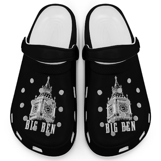 Big Ben London England UK Souvenir Gift Clogs