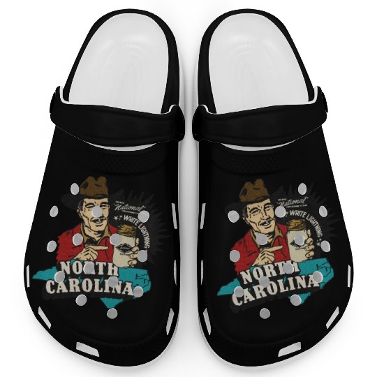 Vintage Raleigh NC Moonshine Clogs