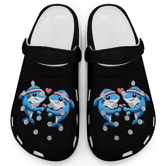 Shark Squad s Swim Gym Clogs
