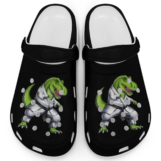 T-Rex Dinosaur Karate Clogs