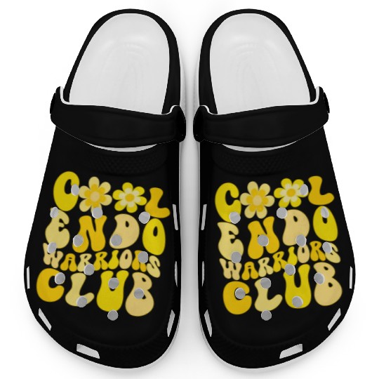 Cool Endometriosis Warriors Club Clogs