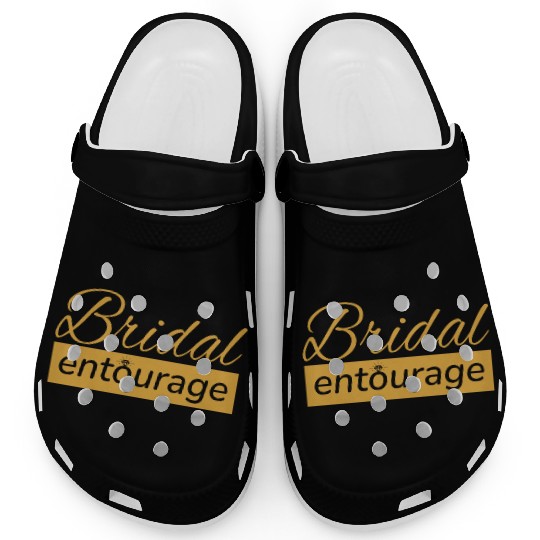 Gold Bridal Clogs Clogs, Bridal Party Clogs, Gear
