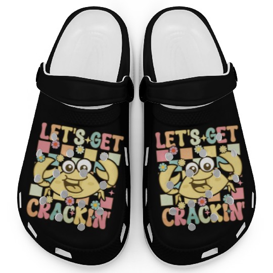 Groovy Crab Lover Seafood Lover Clogs