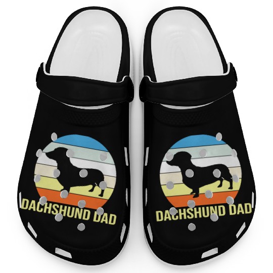 Dachshund Dad Clogs