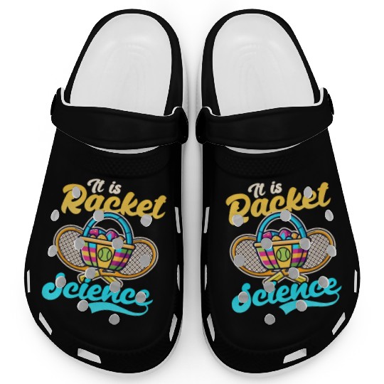 Tennis Easter Racket Science Clogs