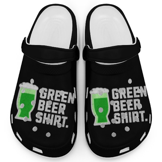 Green Beer Clogs for St. Patrick's Day