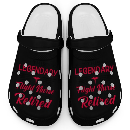 Flight Nurse Critical Care Helicopter Nursing Clogs