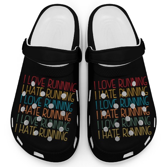 I Love Running, I Hate Running Clogs