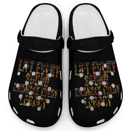 Legacy Embrace: Black History Design Clogs