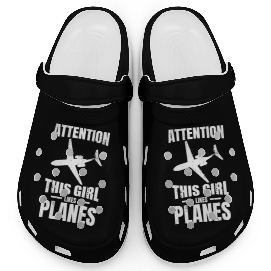 This Girl Likes Planes Clogs