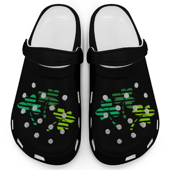 Shamrock design Clogs
