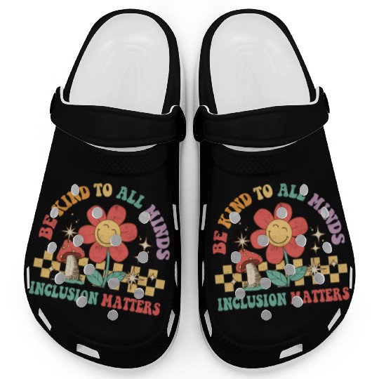 Be Kinds Minds Inclusion Sped Teacher Autism Clogs