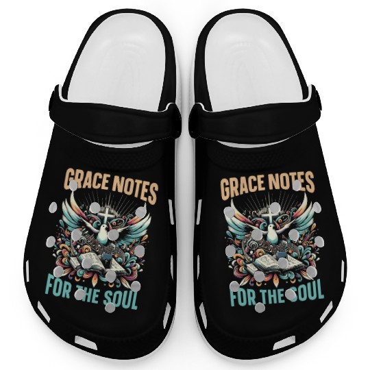 Gospel Music Religious Bible Scripture Christian Clogs