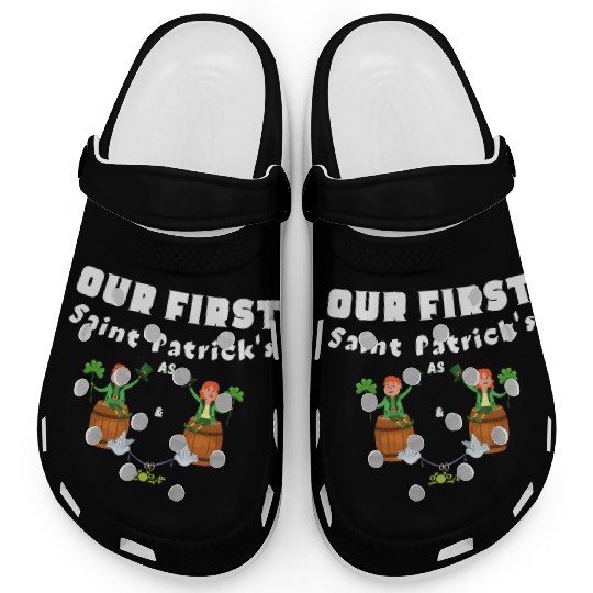 Husband Wife ,Our First St Patrick's Day As Mr&Mrs Clogs
