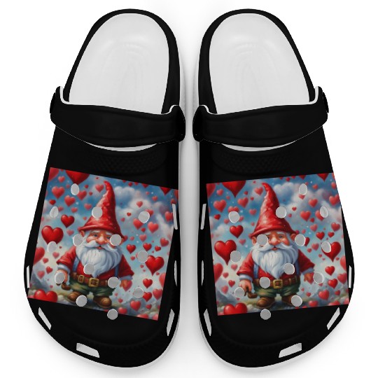 Gnome for Valentine Clogs