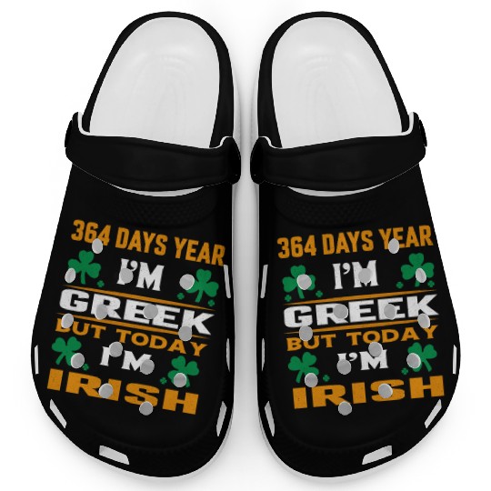 Greek Today, Irish St. Paddy's Clogs