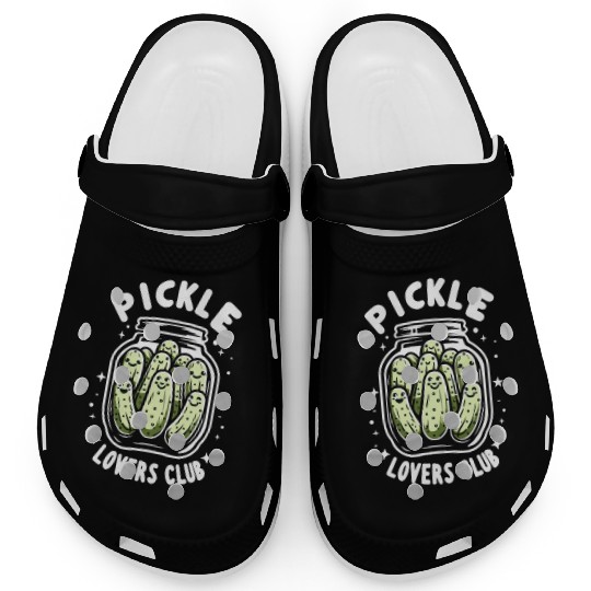 Pickle Lover Funny Pickle Dill pickle Pickled Clogs