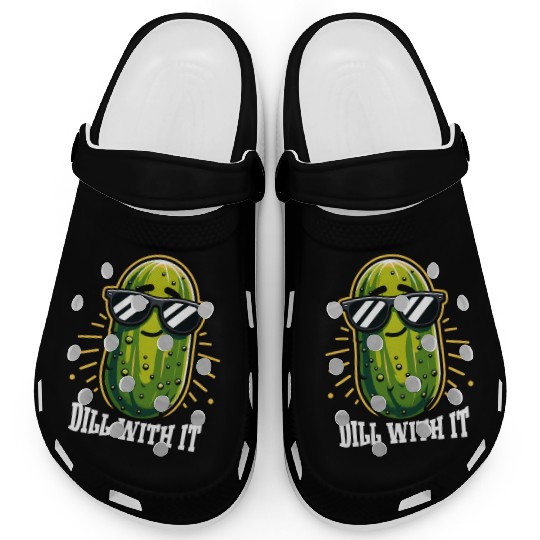Pickle Lover Funny Pickle Dill pickle Pickled Clogs