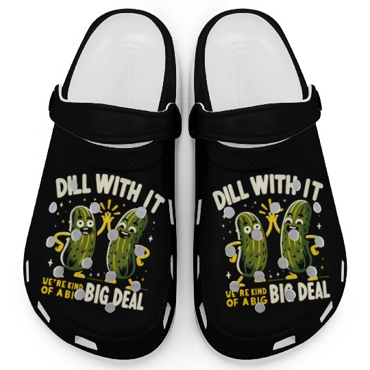 Pickle Lover Funny Pickle Dill pickle Pickled Clogs