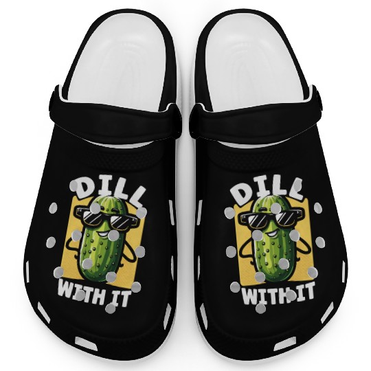 Pickle Lover Funny Pickle Dill pickle Pickled Clogs