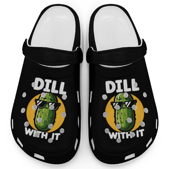 Pickle Lover Funny Pickle Dill pickle Pickled Clogs