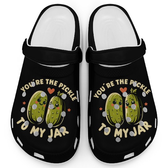 Pickle Lover Funny Pickle Dill pickle Pickled Clogs