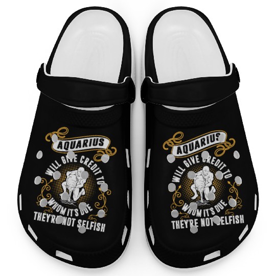 Aquarius Will Give Credit To Whom Its Due Not Clogs