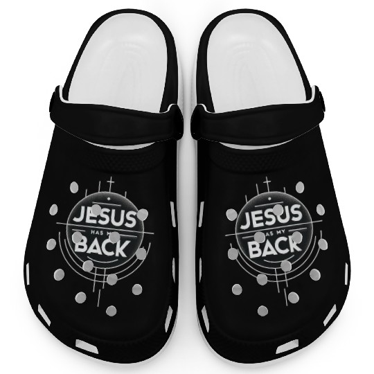 Jesus Has My Back 19 Clogs