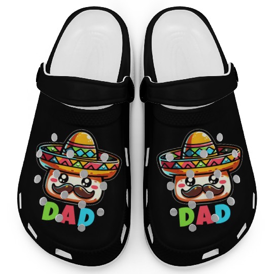Cinco De Mayo Dad Clogs