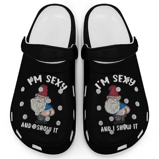 Sexy Garden Gnome Gardener Clogs