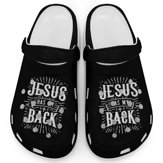 Jesus Has My Back 31 Clogs