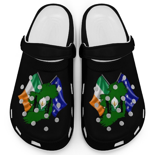 Irish Easter Lily - Designed in Ireland Clogs