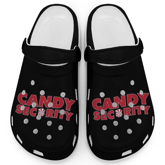 Candy Security Mom Dad Matching Birthday Costume Clogs