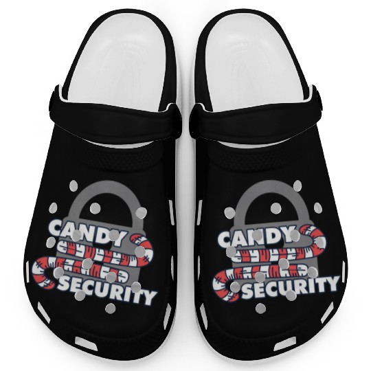 Candy Security Mom Dad Matching Birthday Costume Clogs