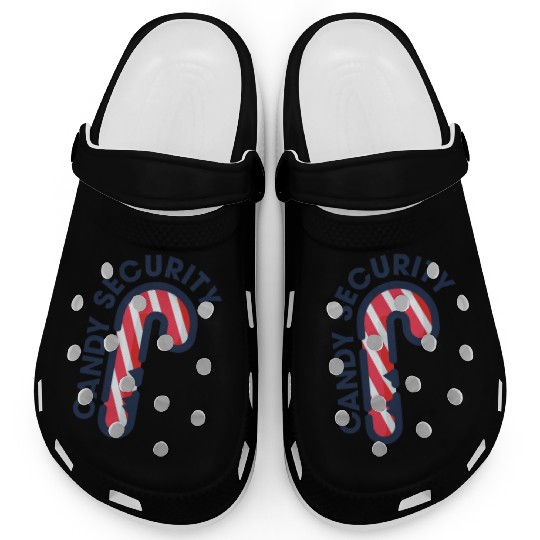 Candy Security Mom Dad Matching Birthday Costume Clogs
