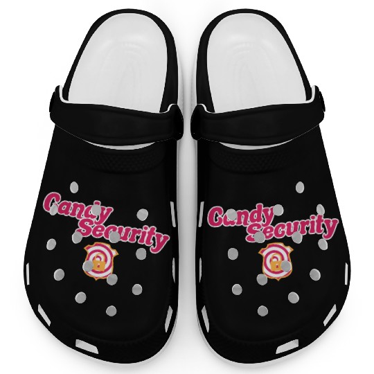 Candy Security Kids Parents Matching Birthday Clogs
